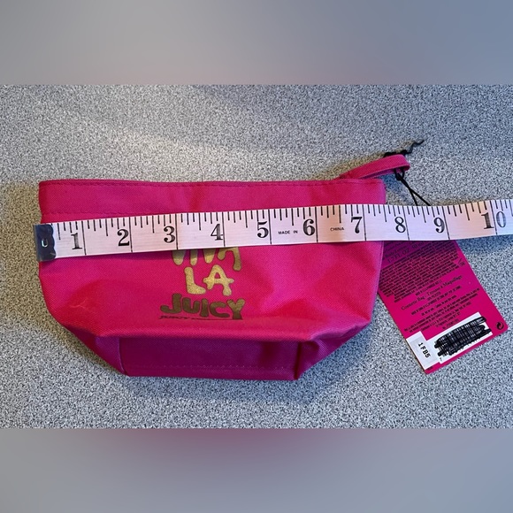 Juicy Couture Viva La Juicy Pink Make Up Bag NWT - Picture 5 of 7